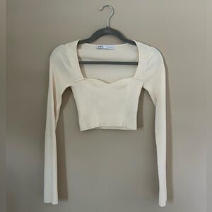 Zara long sleeve top
